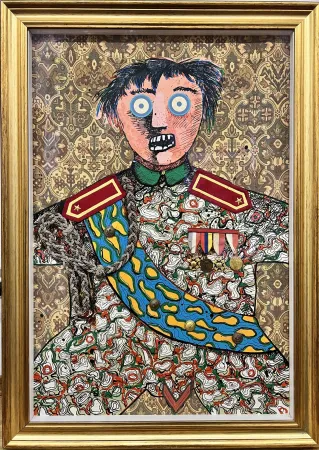 Многоэкземплярное Произведение Baj - Le stratége militaire Sahuguet d'Amarzit d'Espagnac