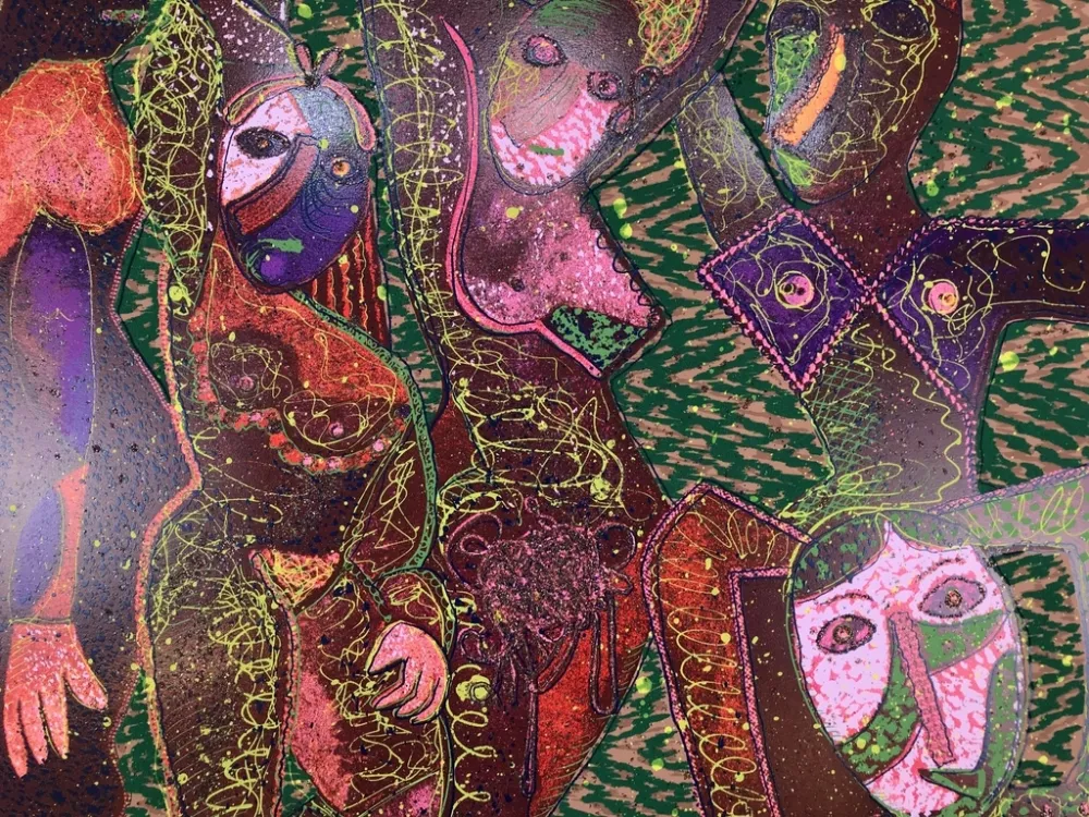 Многоэкземплярное Произведение Baj - Les Demoiselles D'Avignon