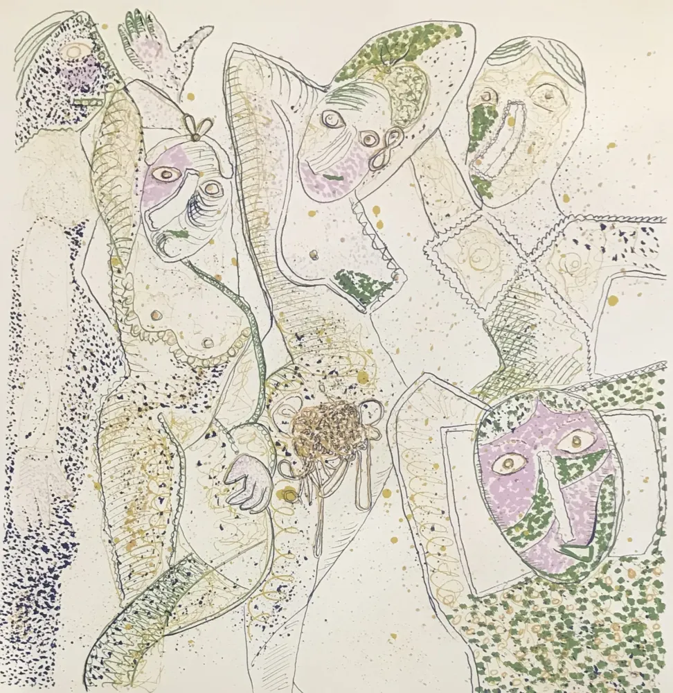 Многоэкземплярное Произведение Baj - Les Demoiselles D'Avignon