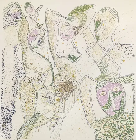 Многоэкземплярное Произведение Baj - Les Demoiselles D'Avignon