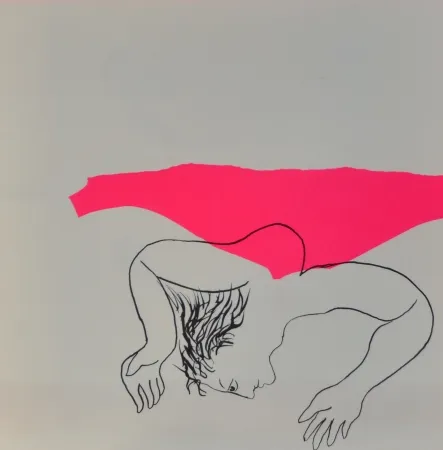 Литография Baj - Les drogués