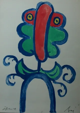 Литография Baj - Les incongruités