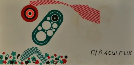 Литография Baj - Miraculeux