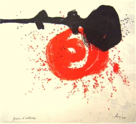 Литография Baj - No title