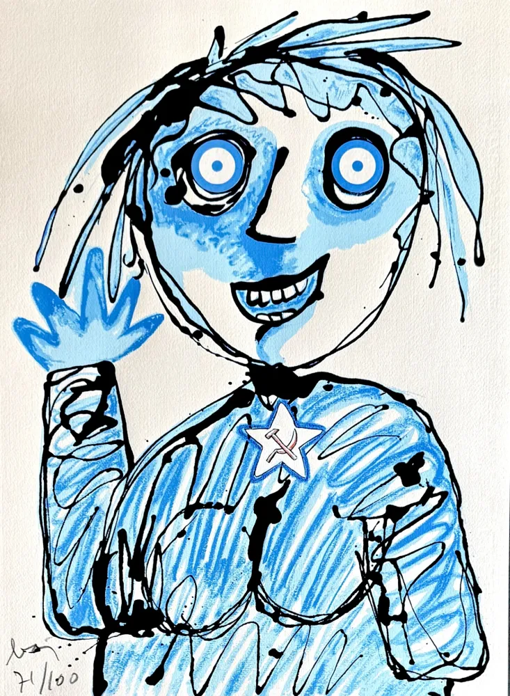 Сериграфия Baj - Personaggio