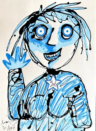 Сериграфия Baj - Personaggio