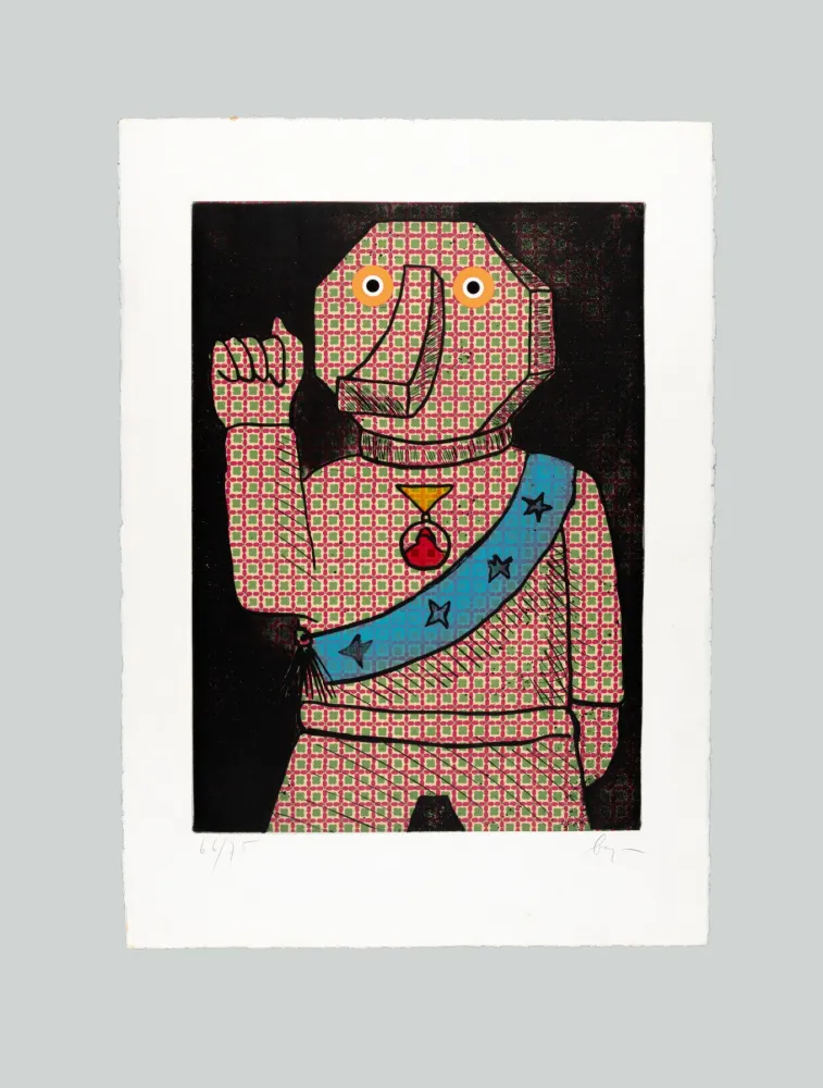 Офорт И Аквитанта Baj - Piccolo Ubu