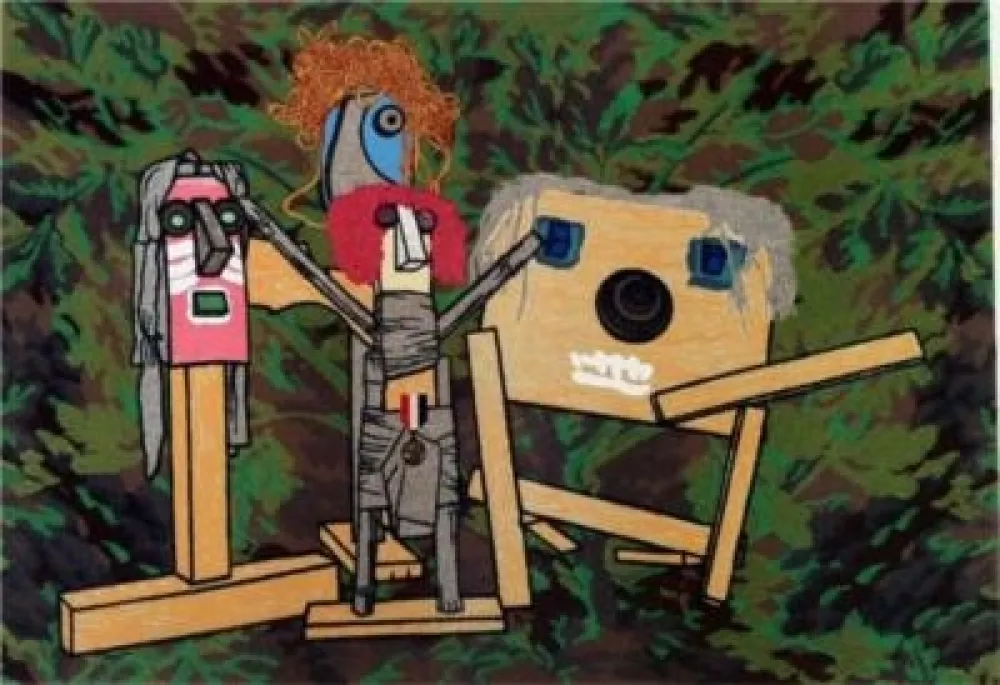 Сериграфия Baj - Senza titolo