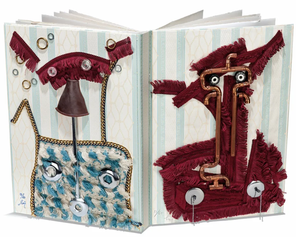 Многоэкземплярное Произведение Baj - Sull’acqua (book)