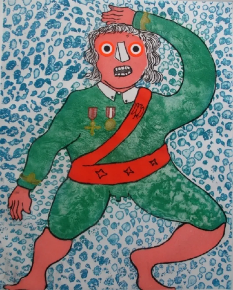 Акватинта Baj - Swinging General