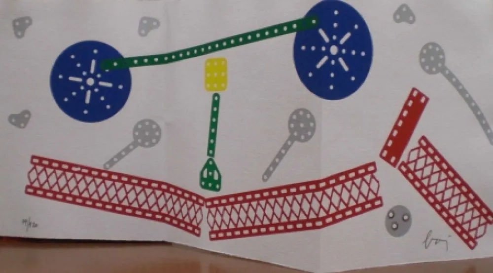 Иллюстрированная Книга Baj - Terzina XI Meccano