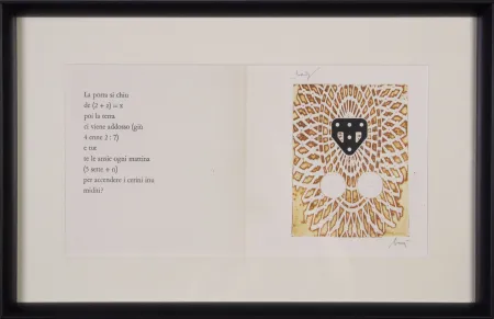 Офорт Baj - Testa