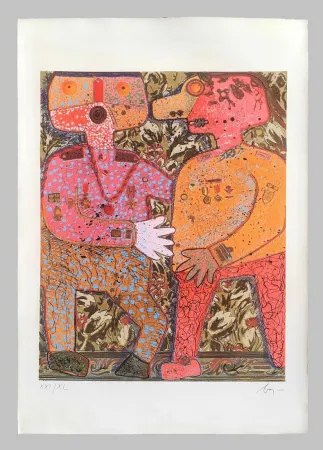 Сериграфия Baj - Top secret