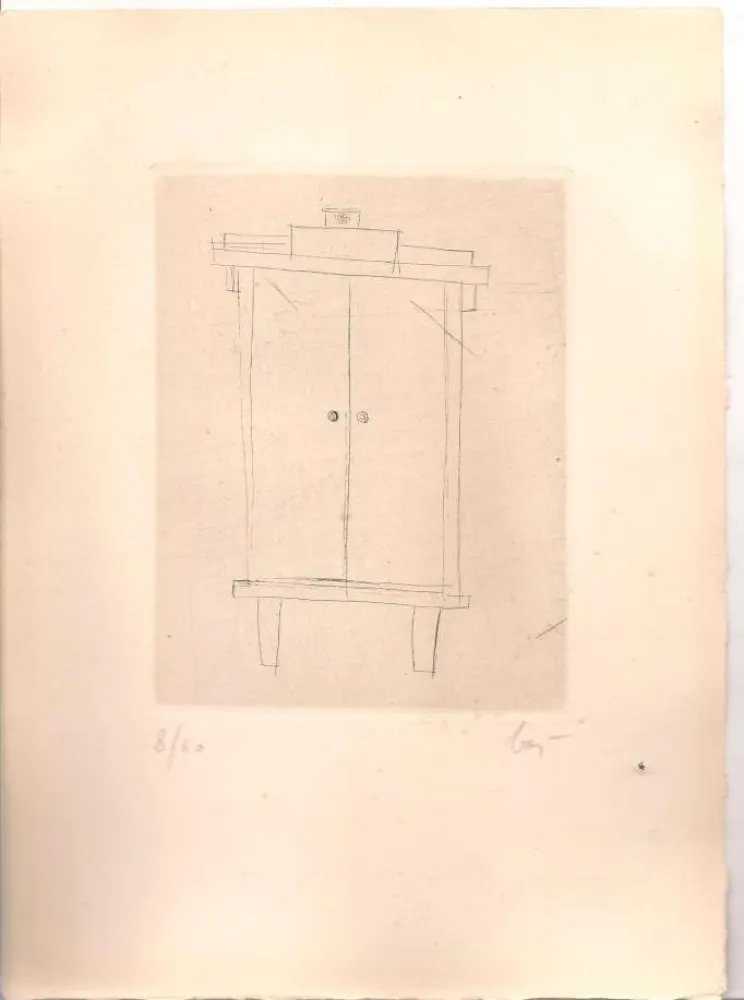 Гравюра Baj - UNTITLED