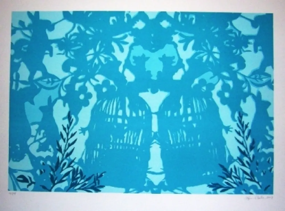 Литография Baker - Feuillages 3