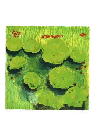 Литография Balas - Le premier enclos