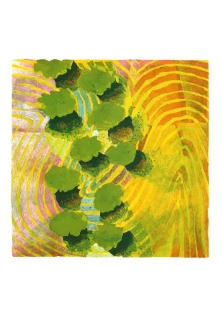 Литография Balas - Le quatrième enclos