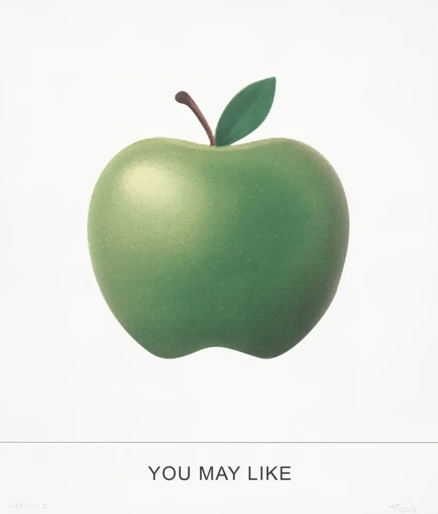 Сериграфия Baldessari - Adam wasn't into it