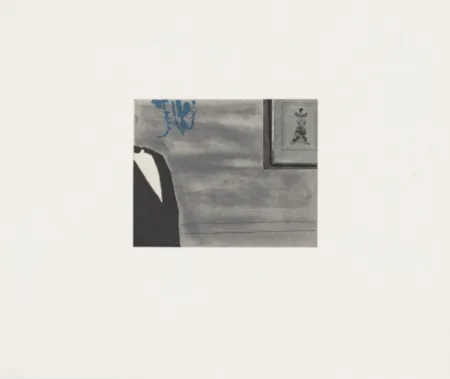 Офорт И Аквитанта Baldessari - Black Dice 1