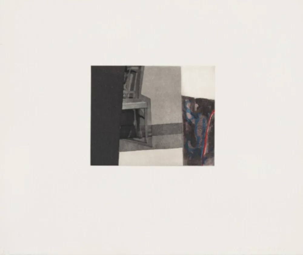 Офорт И Аквитанта Baldessari - Black Dice 4