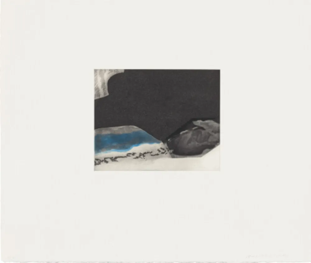 Офорт И Аквитанта Baldessari - Black Dice 9