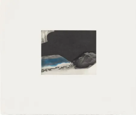 Офорт И Аквитанта Baldessari - Black Dice 9
