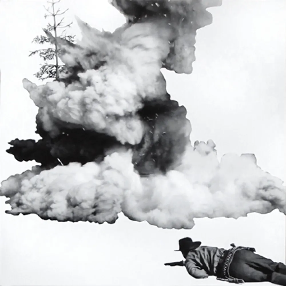 Литография Baldessari - Smoke, Tree, Shadow and Person 