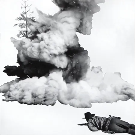 Литография Baldessari - Smoke, Tree, Shadow and Person 