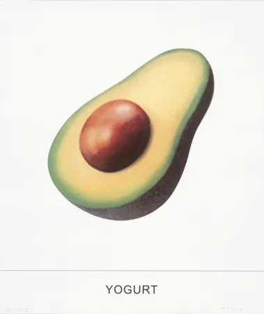 Сериграфия Baldessari - Yogurt