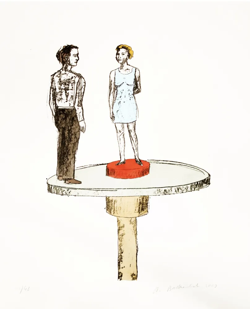 Многоэкземплярное Произведение Balkenhol - Untitled (Pedestal Encounter)