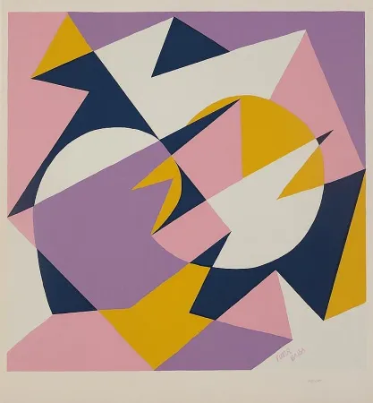 Сериграфия Balla - Velocita + Forme Rumore