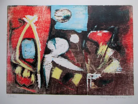 Гравюра На Дереве Balle - No title