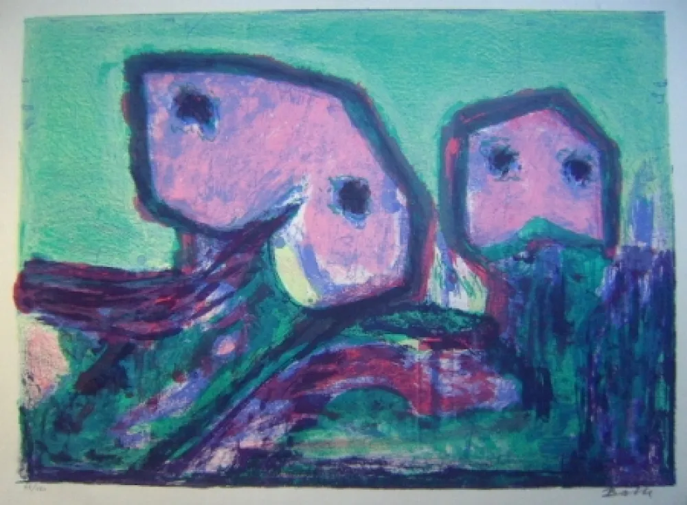 Литография Balle - Til Mars