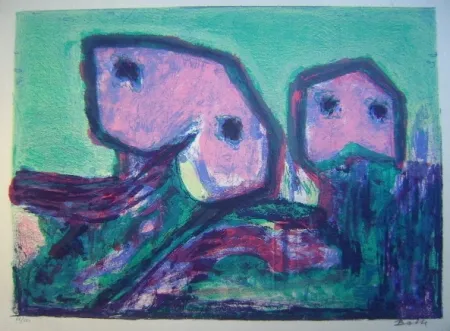 Литография Balle - Til Mars