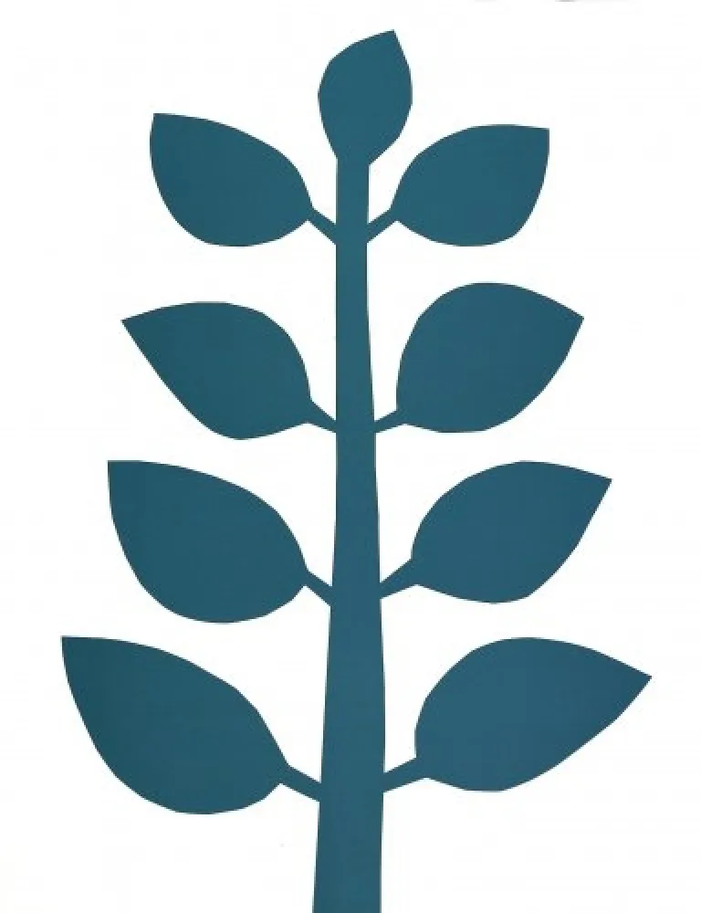 Литография Ballester Moreno - Árbol verde