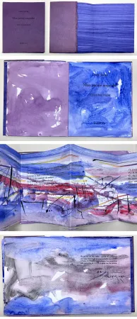 Иллюстрированная Книга Baltazar - James Sacré : MON POÈME EMPÊCHÉ. Avec des peintures originales (2010)