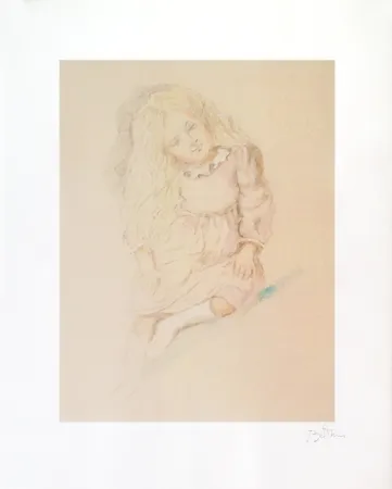 Литография Balthus - Valérie (1994)