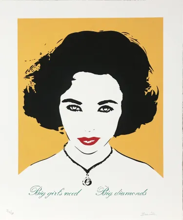 Сериграфия Bambi - Liz (Yellow)