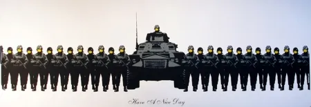 Сериграфия Banksy - Have a Nice Day