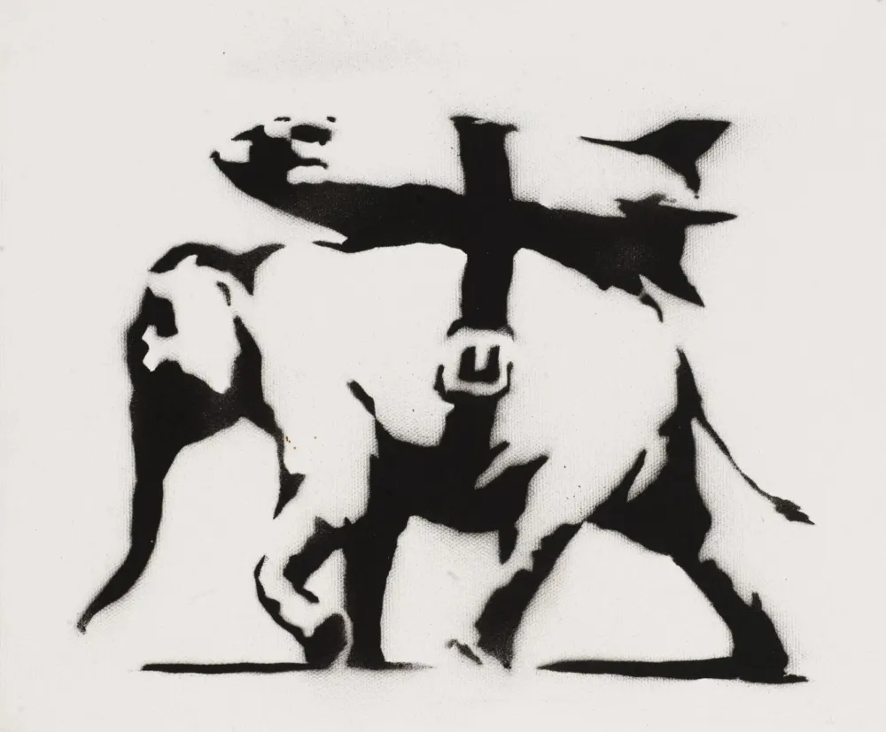 Многоэкземплярное Произведение Banksy - Heavy Weaponry