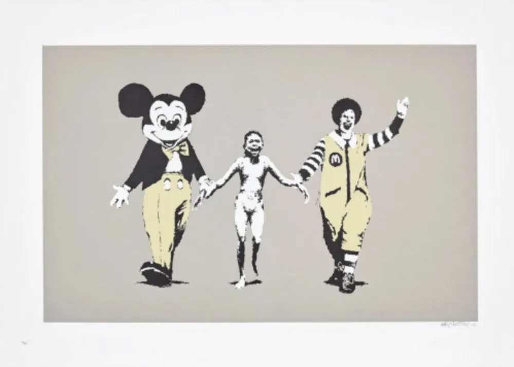 Сериграфия Banksy - Napalm