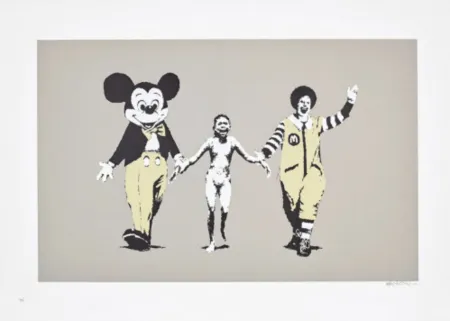 Сериграфия Banksy - Napalm