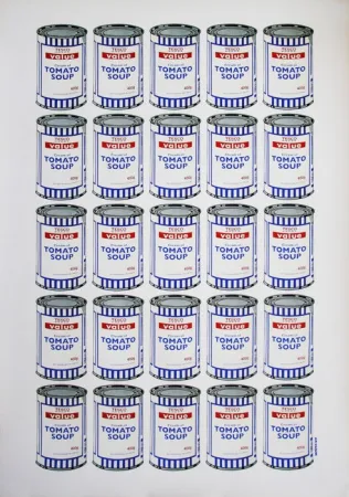 Литография Banksy - Tesco Soup Can