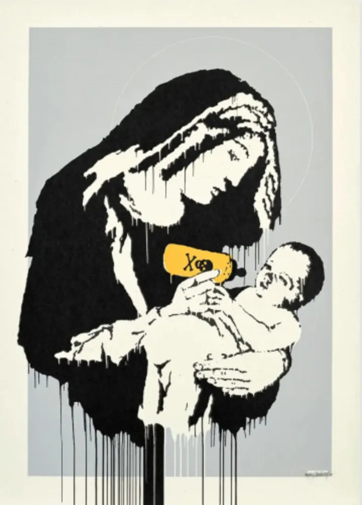Сериграфия Banksy - Toxic Mary