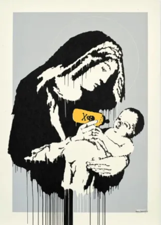 Сериграфия Banksy - Toxic Mary