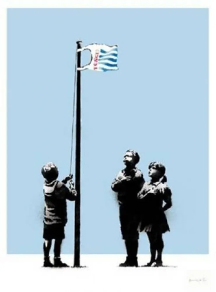 Сериграфия Banksy - Very Little Helps