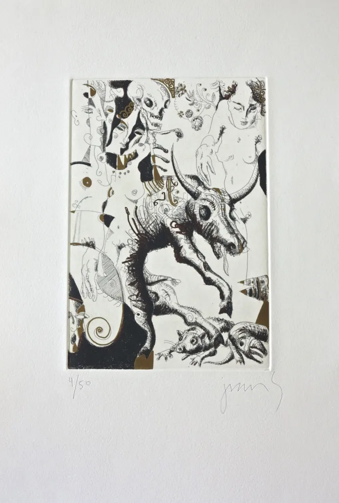 Гравюра Barbera - Agonia