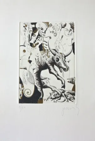 Гравюра Barbera - Agonia