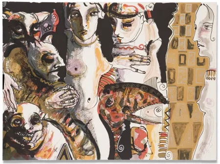 Литография Barbera - Conspiracion