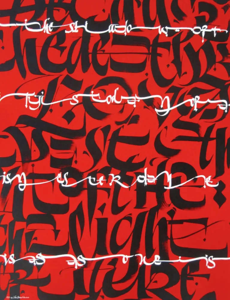 Сериграфия Barcellona - Shadows of Tomorrow